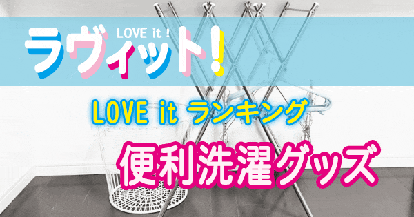 ラヴィット LOVE it ランキング 便利洗濯グッズ