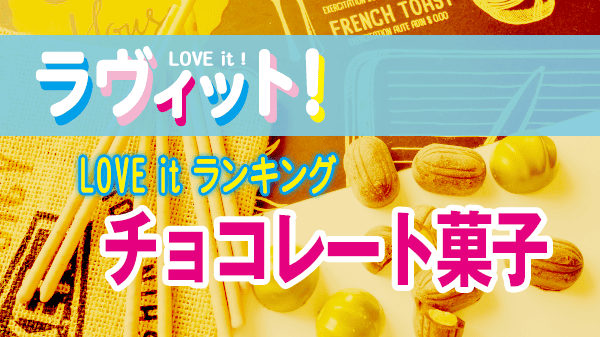 ラヴィット LOVEit ラビット ランキング チョコレート菓子